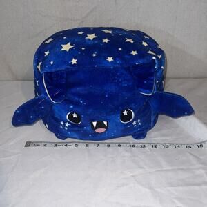 Mosh Moosh Set Stuffed Bat Vampire Animal Plush Stars And Space Print Fanged Toy